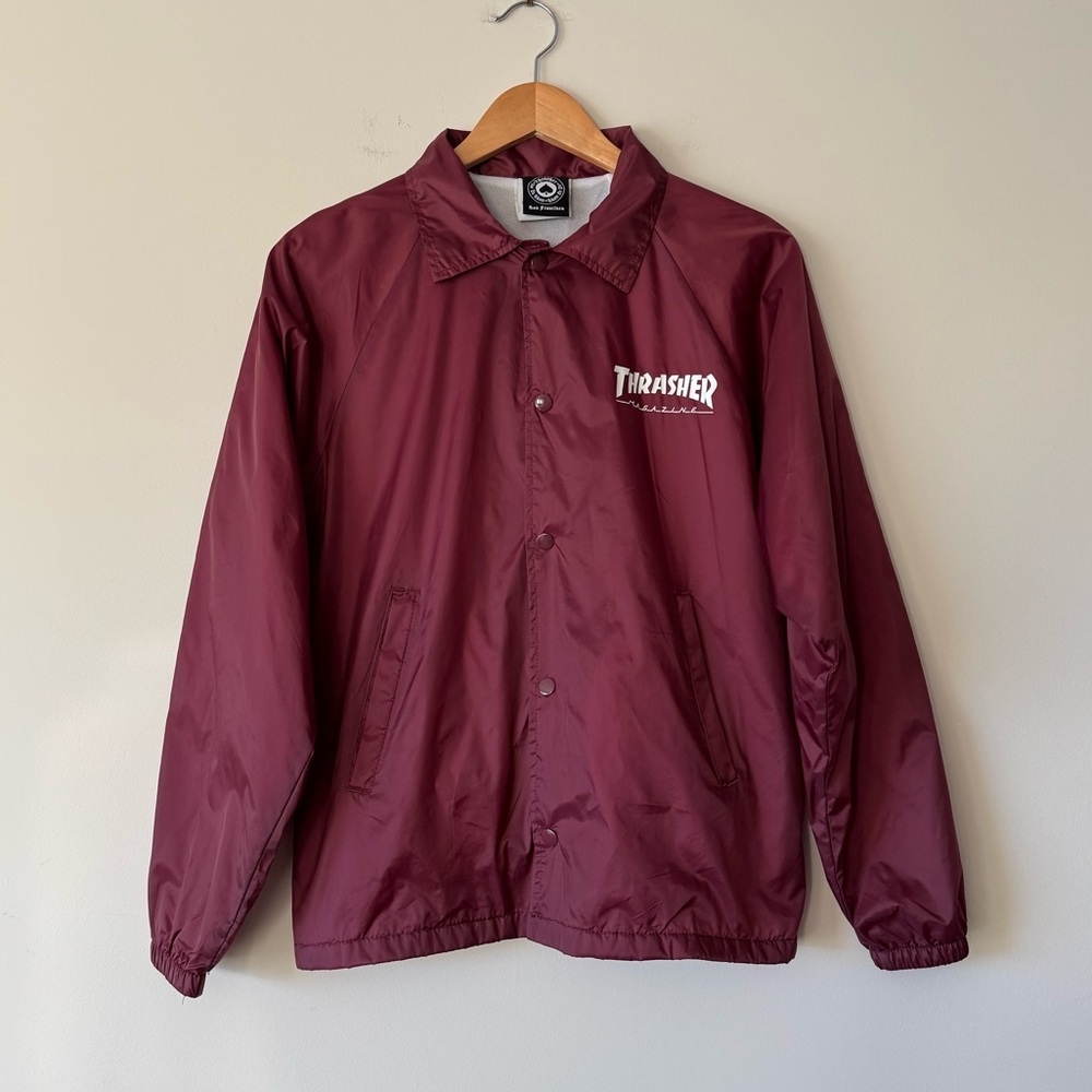 Thrasher Magazine x Augusta Sportswear “Skate and Destroy” Coaches Jacket